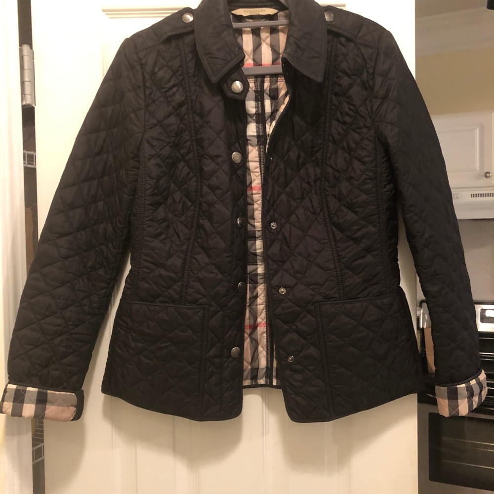 Burberry Brit Diamond Quilted Jacket